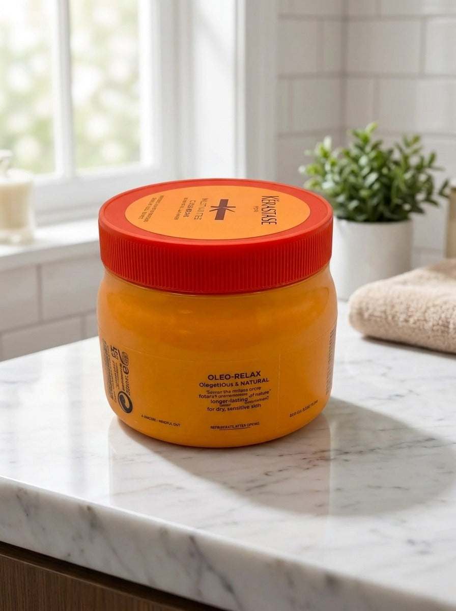 Kérastase Discipline Masque Oléo-Relax Hair Mask 500ml / 16.9oz Anti-Frizz Deep Conditioning Treatment