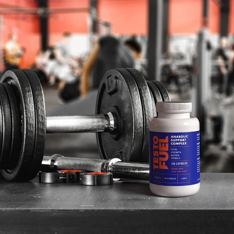 TestoFuel Testosterone Booster for Men | Muscle Growth, Strength & Performance Support Supplement