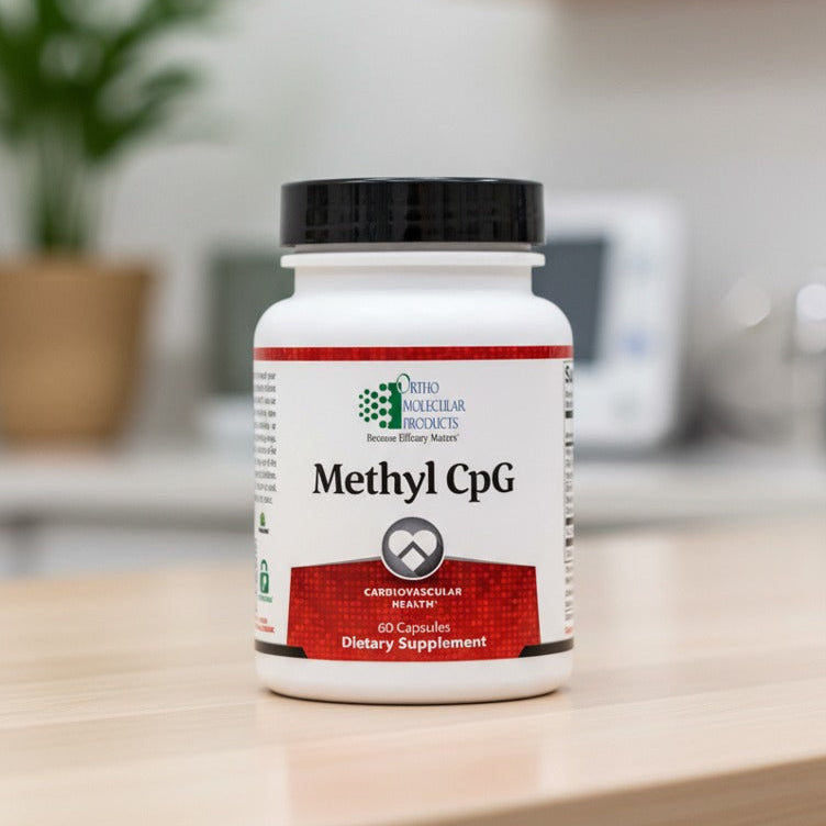 Ortho Molecular Products Methyl CPG Dietary Supplement – 60 Capsules | Cardiovascular Health Support