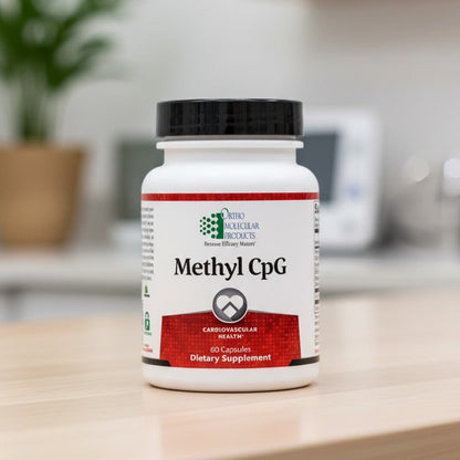 Ortho Molecular Products Methyl CPG Dietary Supplement – 60 Capsules | Cardiovascular Health Support