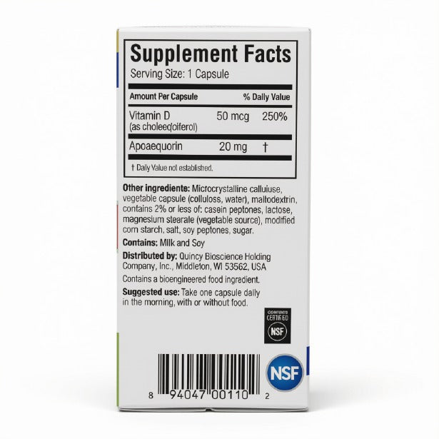 Prevagen Extra Strength 20mg Brain Health Supplement – 30 Capsules Memory Support Dietary Supplement