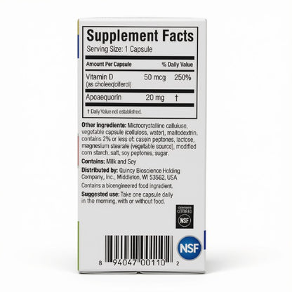 Prevagen Extra Strength 20mg Brain Health Supplement – 30 Capsules Memory Support Dietary Supplement