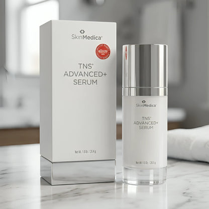 SkinMedica TNS® Advanced+ Serum – 1 oz / 28 g – Anti-Aging Growth Factor Face Serum – Brand New Sealed