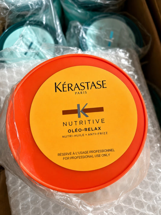 Kérastase Discipline Masque Oléo-Relax Hair Mask 500ml / 16.9oz Anti-Frizz Deep Conditioning Treatment