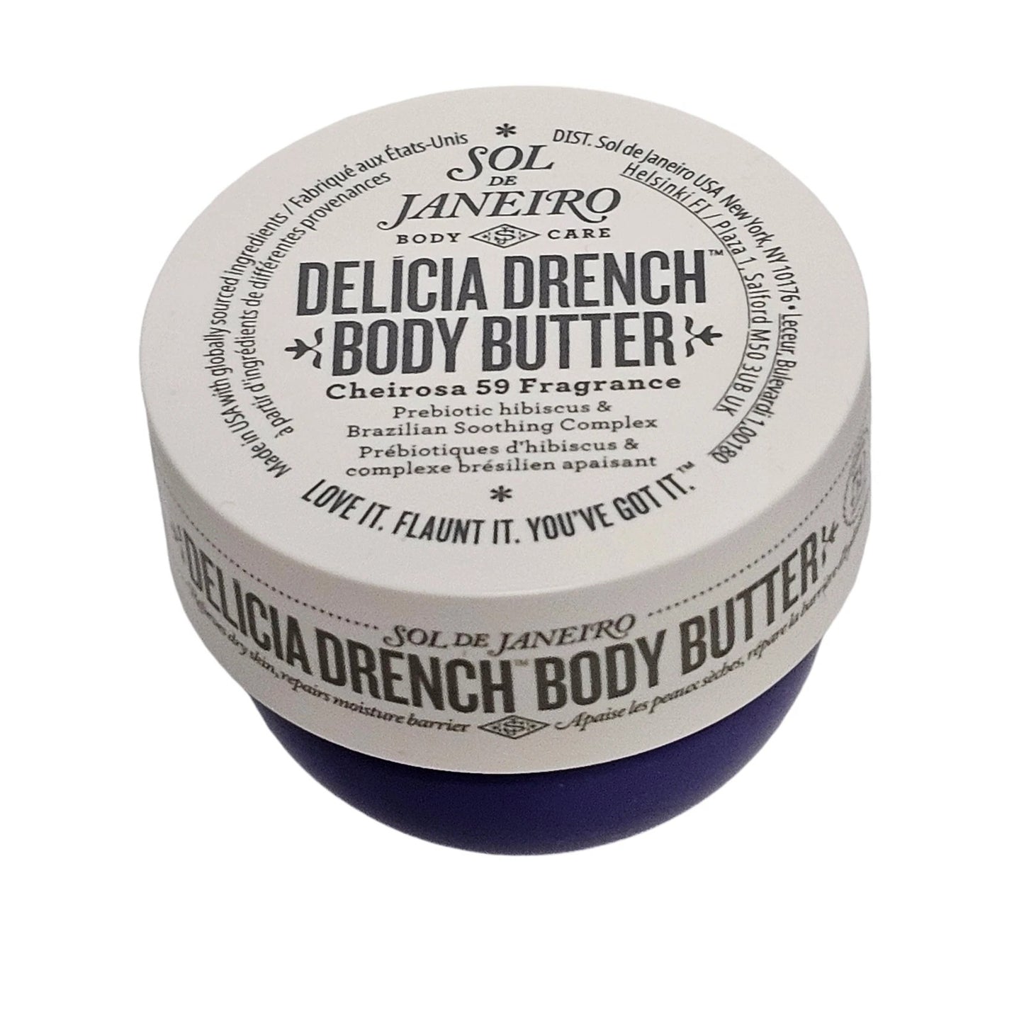 Sol de Janeiro Delícia Drench Body Butter Cream Travel Size 25ml / 0.84 fl oz Moisturizing Body Cream New