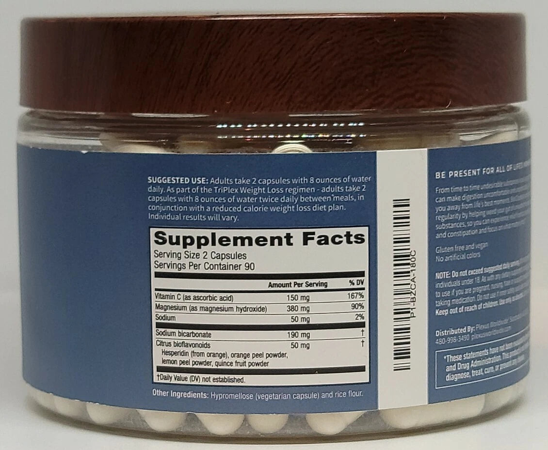 Plexus Bio Cleanse Gut Health Dietary Supplement Detox Support – 180 Capsules (New Sealed)