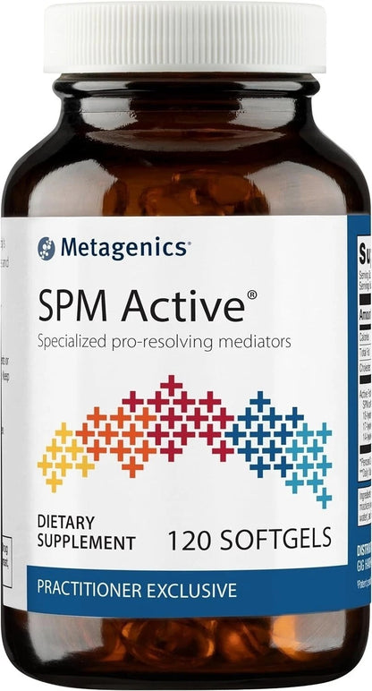 Metagenics SPM Active 120 Softgels | Specialized Pro-Resolving Mediators Supplement