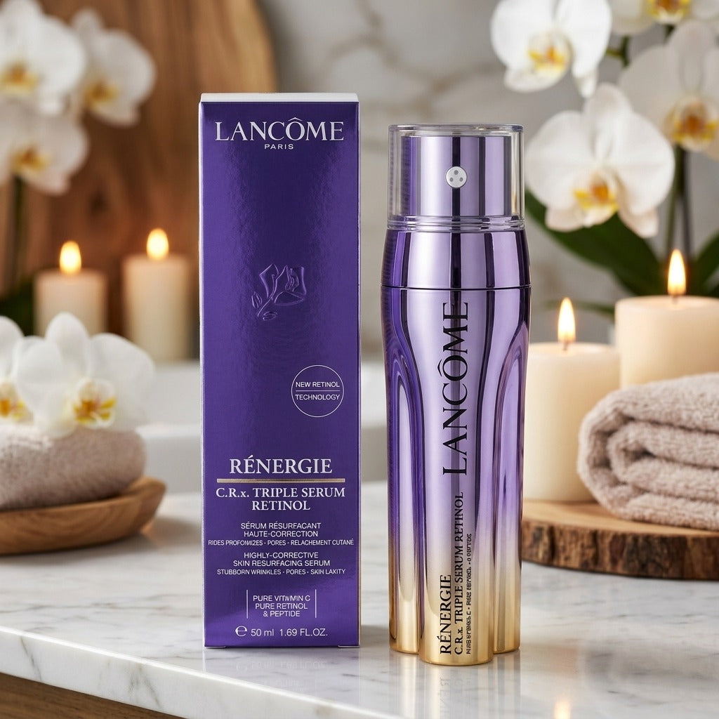 Lancôme Rénergie C.R.x Triple Retinol Serum 50ml / 1.7oz | Anti-Aging Face Serum with Pure Retinol, Vitamin C &amp; Peptides | New Sealed