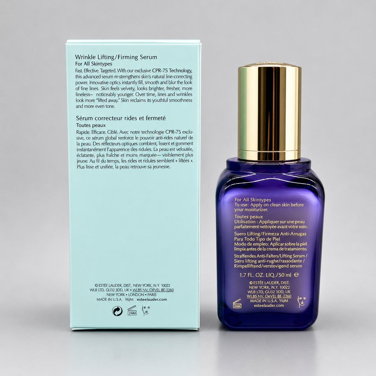 Estée Lauder Perfectionist CP+R Wrinkle Lifting/Firming Serum – 1.7 oz / 50 ml – NIB