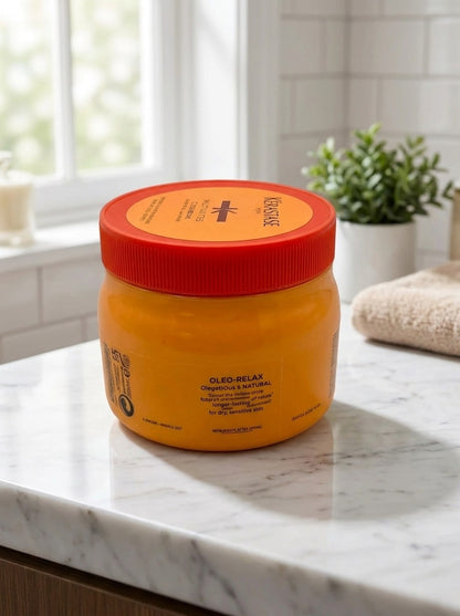 Kérastase Discipline Masque Oléo-Relax Hair Mask 500ml / 16.9oz Anti-Frizz Deep Conditioning Treatment