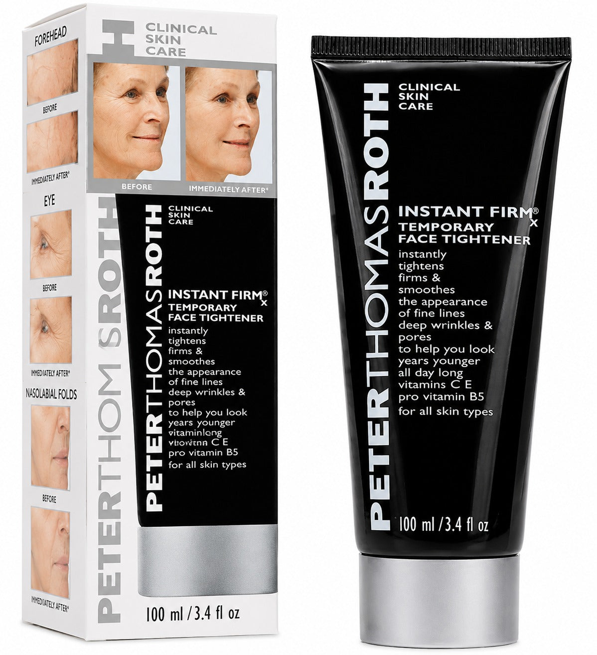 Peter Thomas Roth Instant FirmX Temporary Face Tightener 3.4 oz | Instant Wrinkle &amp; Pore Tightening Treatment
