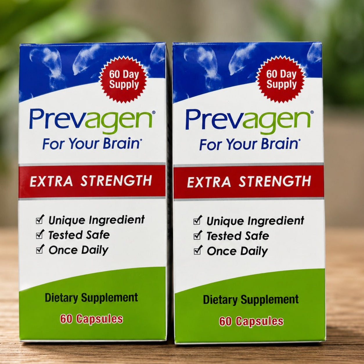 Prevagen Extra Strength 20mg Capsules – 60 Count (2 Pack, 120-Day Supply) Memory Support Dietary Supplement