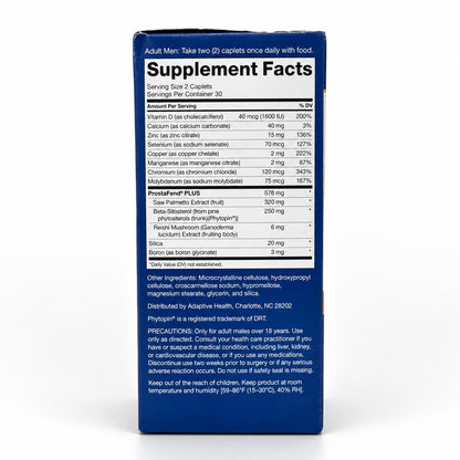 Super Beta Prostate Advanced + Saw Palmetto Men's Prostate Support Supplement 60 Caplets