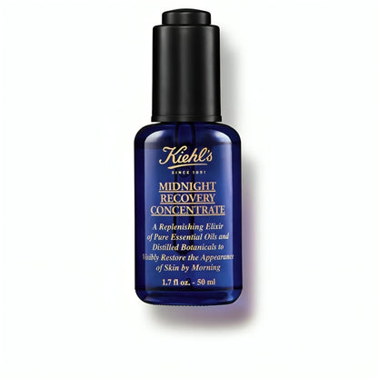 Kiehl’s Midnight Recovery Concentrate Facial Oil 1.7 oz / 50 ml – Night Serum, NIB Sealed