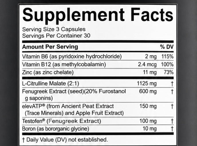 Nugenix Total-T Testosterone Support Formula 90 Capsules for Men | Energy, Strength &amp; Performance Supplement