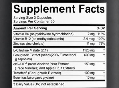 Nugenix Total-T Testosterone Support Formula 90 Capsules for Men | Energy, Strength &amp; Performance Supplement