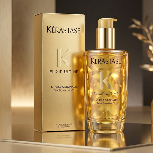 Kérastase Elixir Ultime L’Huile Original Hair Oil 100ml – Luxury Shine & Frizz Control
