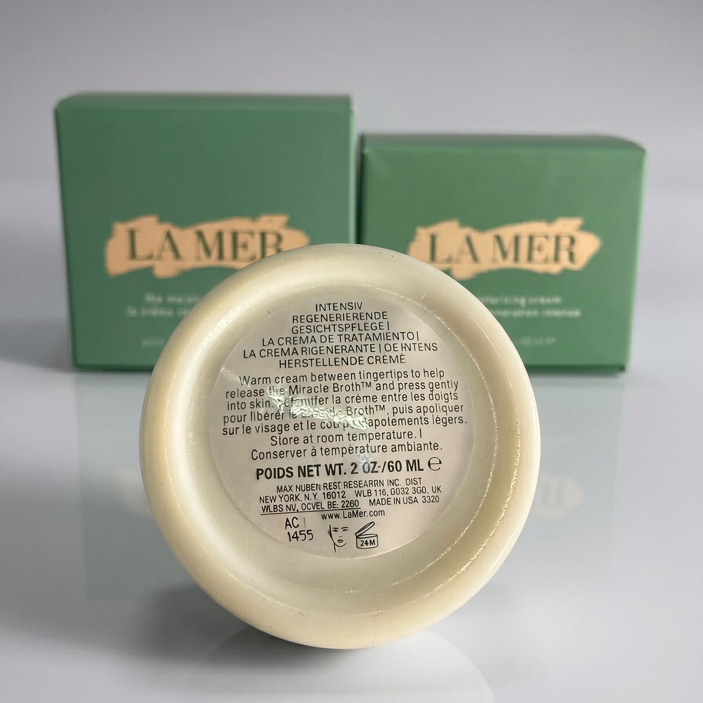 La Mer Creme De La Mer Moisturizing Cream 2 Oz / 60 ml SEALED