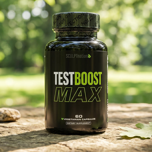 TEST BOOST Max by Sculpt Nation Testosterone Booster for Men Muscle Growth Fat Loss Supplement