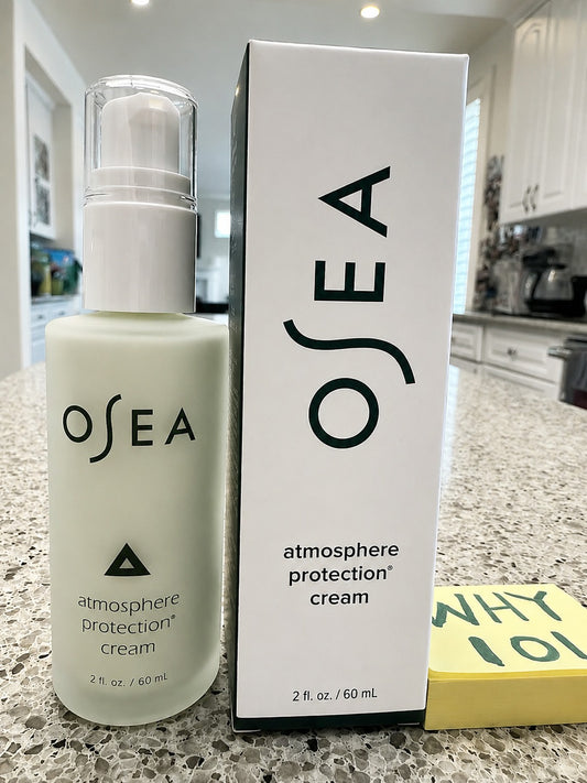 OSEA Atmosphere Protection Cream Firming Moisturizer 2oz / 60mL Lightweight Barrier Hydration Face Cream (New in Box)
