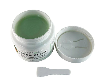Farmacy Green Clean Makeup Meltaway Cleansing Balm 100ml – Natural Cleansing Balm Makeup Remover, Hydrating Face Cleanser