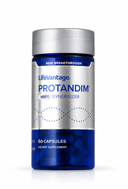 LifeVantage Protandim NRF1 Synergizer Dietary Supplement 60 Vegan Capsules | Mitochondrial Energy Support