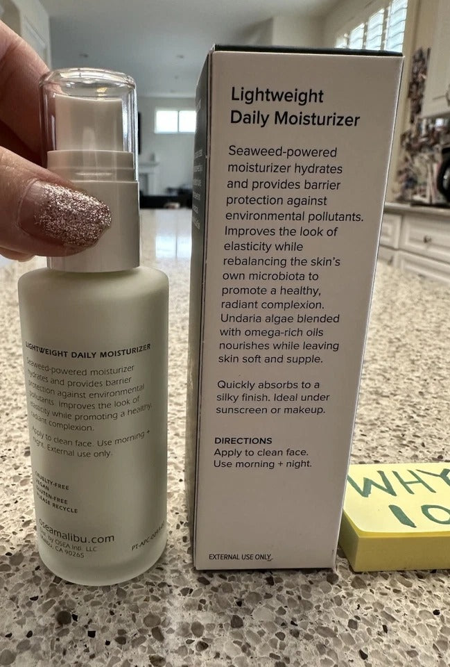OSEA Atmosphere Protection Cream Firming Moisturizer 2oz / 60mL Lightweight Barrier Hydration Face Cream (New in Box)