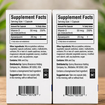 Prevagen Extra Strength 20mg Capsules – 60 Count (2 Pack, 120-Day Supply) Memory Support Dietary Supplement