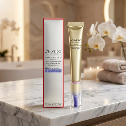 Shiseido Vital Perfection Intensive WrinkleSpot Treatment 0.7 oz / 20ml Anti-Wrinkle &amp; Dark Spot Corrector | New in Box | Fast Shipping