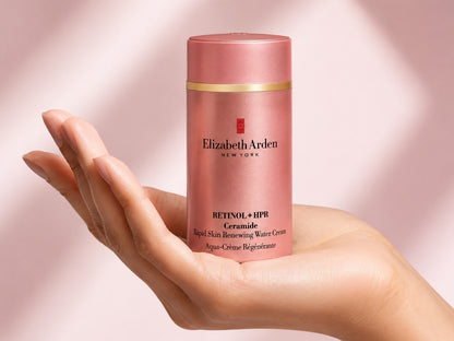 Elizabeth Arden Retinol + HPR Ceramide Rapid Skin Renewing Water Cream 50ml / 1.7 oz – Anti-Aging Hydrating Face Cream