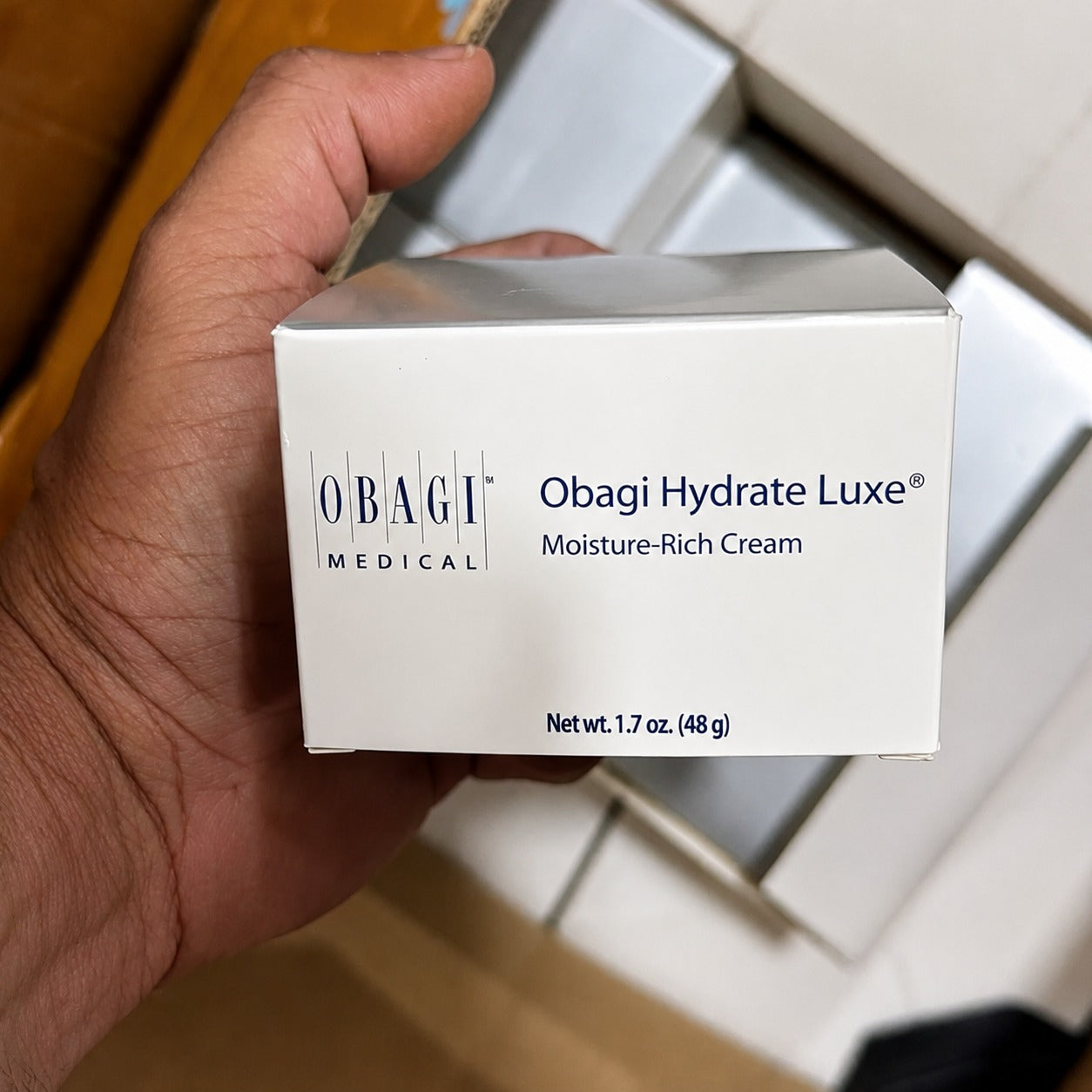 Obagi Hydrate Luxe Moisture Rich Cream 1.7 oz / 48g – Luxury Facial Moisturizer Hydrating Skin Care – Brand New Sealed