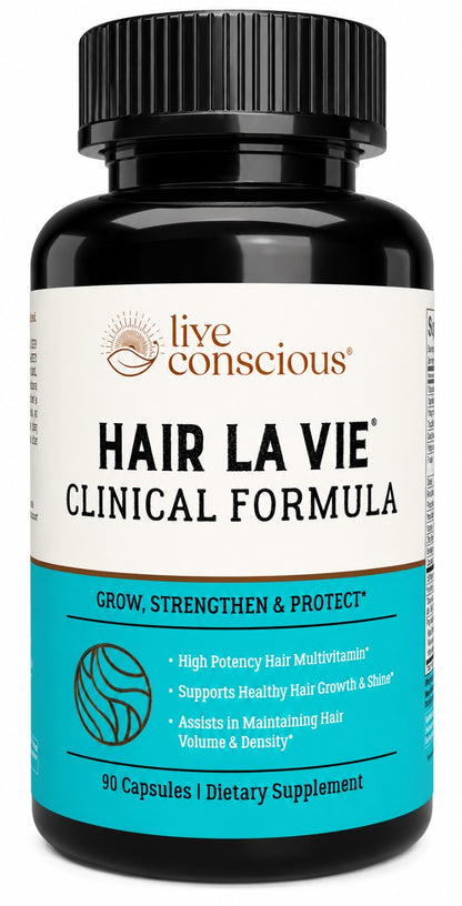 GENUINE Hair La Vie Clinical Formula Hair Growth Vitamins – Strengthen &amp; Thicken Hair Supplement for Women &amp; Men, Supports Hair Growth, Shine &amp; Scalp Health