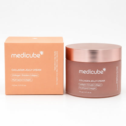 MEDICUBE Collagen Jelly Cream 110ml – Elasticity &amp; Deep Moisturizing K-Beauty Skincare