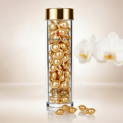 Elizabeth Arden Ceramide Capsules Daily Youth Restoring Serum – 90 Capsules – Anti-Aging Skin Care Treatment