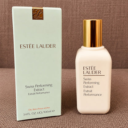 Estée Lauder Swiss Performing Extract Moisturizer 3.4oz / 100ml for Dry &amp; Normal Skin – New in Box Anti-Aging Skincare