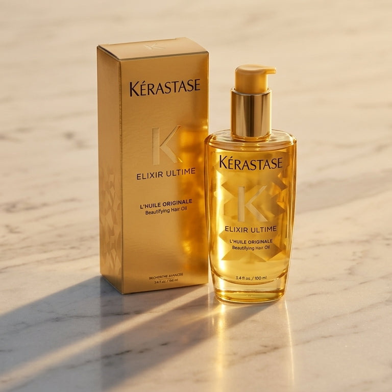 Kérastase Elixir Ultime L’Huile Original Hair Oil 100ml – Luxury Shine & Frizz Control