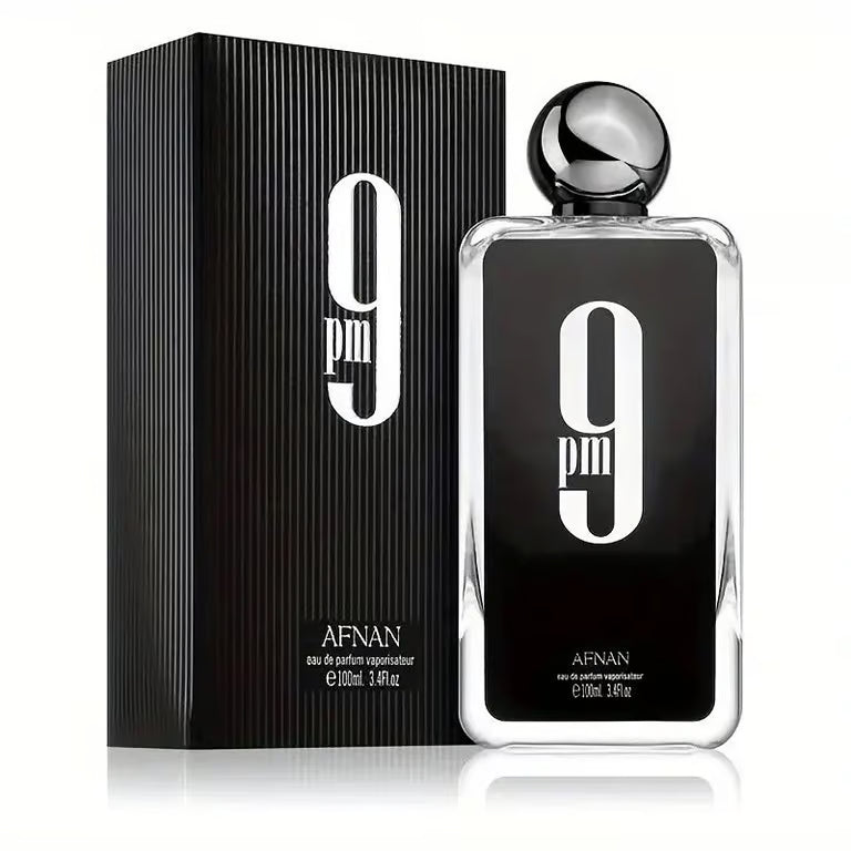 Afnan 9PM Eau de Parfum for Men – 100ml (3.4 oz) EDP Spray Cologne – Long Lasting Night Fragrance – Brand New