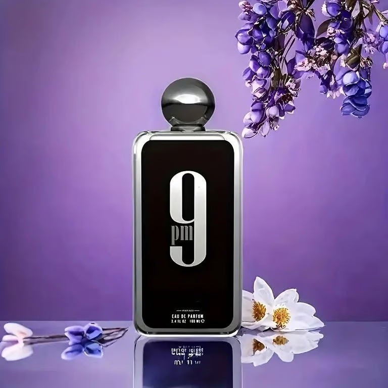 Afnan 9PM Eau de Parfum for Men – 100ml (3.4 oz) EDP Spray Cologne – Long Lasting Night Fragrance – Brand New
