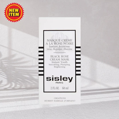 Sisley Paris Black Rose Cream Mask Instant Youth 2 oz / 60ml Brightening &amp; Plumping Face Mask Fast Shipping