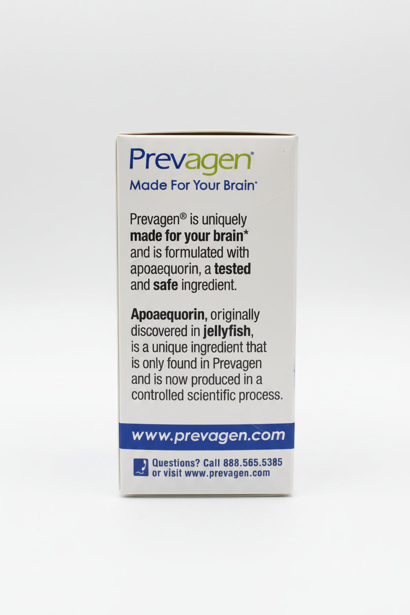 Prevagen Regular Strength 10mg with Vitamin D – Brain Health Supplement, 60 Capsules – NEW