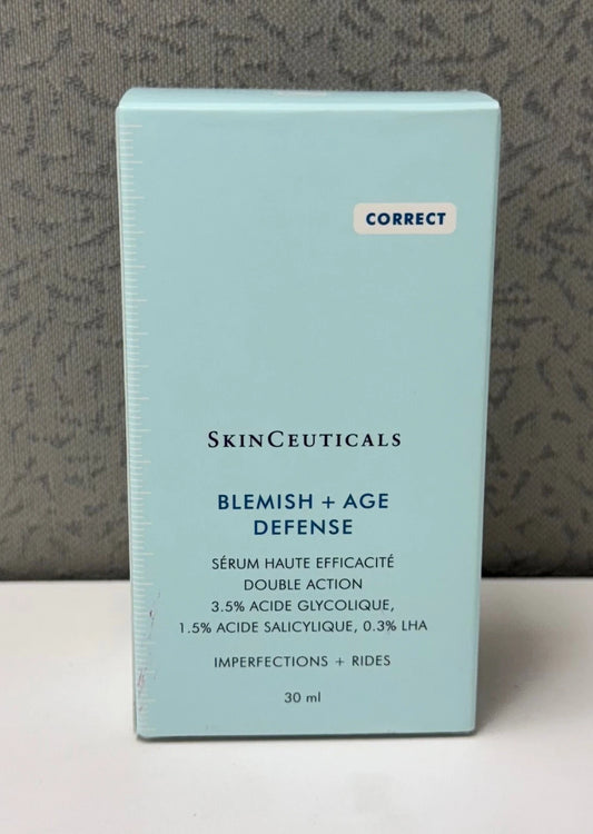 SkinCeuticals Blemish + Age Defense Serum 30ml | Oil-Free Acne &amp; Anti-Aging Face Treatment | Authentic New