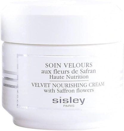 Sisley Velvet Nourishing Cream with Saffron Flowers 50ml / 1.6 fl oz | Deep Nourishing Face Cream for Dry &amp; Sensitive Skin | Authentic New in Retail Box