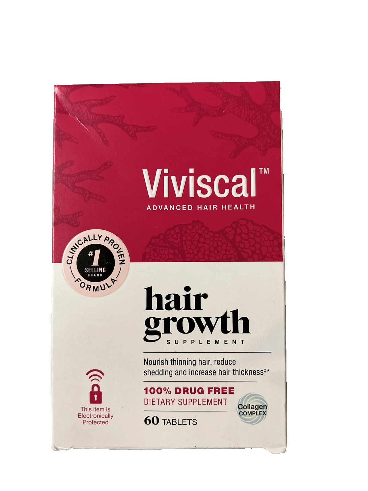 Viviscal Women’s Hair Growth Supplement 60 Tablets – Hair Strengthening &amp; Healthy Hair Support Formula