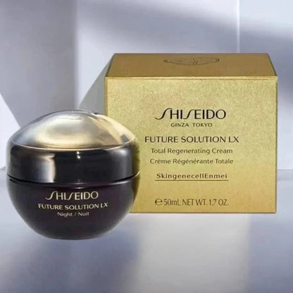 Shiseido Future Solution LX Total Regenerating Cream 50ml / 1.7oz Anti-Aging Face Moisturizer New Sealed