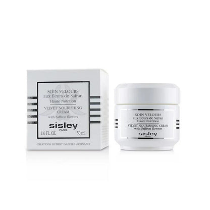 Sisley Velvet Nourishing Cream with Saffron Flowers 50ml / 1.6 fl oz | Deep Nourishing Face Cream for Dry &amp; Sensitive Skin | Authentic New in Retail Box