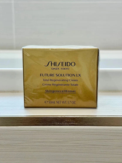 Shiseido Future Solution LX Total Regenerating Cream 50ml / 1.7oz Anti-Aging Face Moisturizer New Sealed