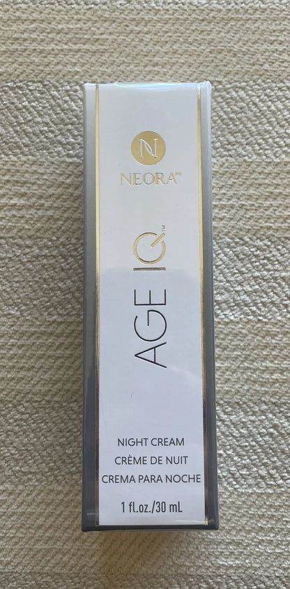 Neora AGE IQ™ Night Cream 1 fl oz (30 mL) – Anti-Aging Facial Moisturizer &amp; Skin Renewal Treatment